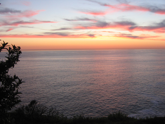 crepuscule sous le tropic